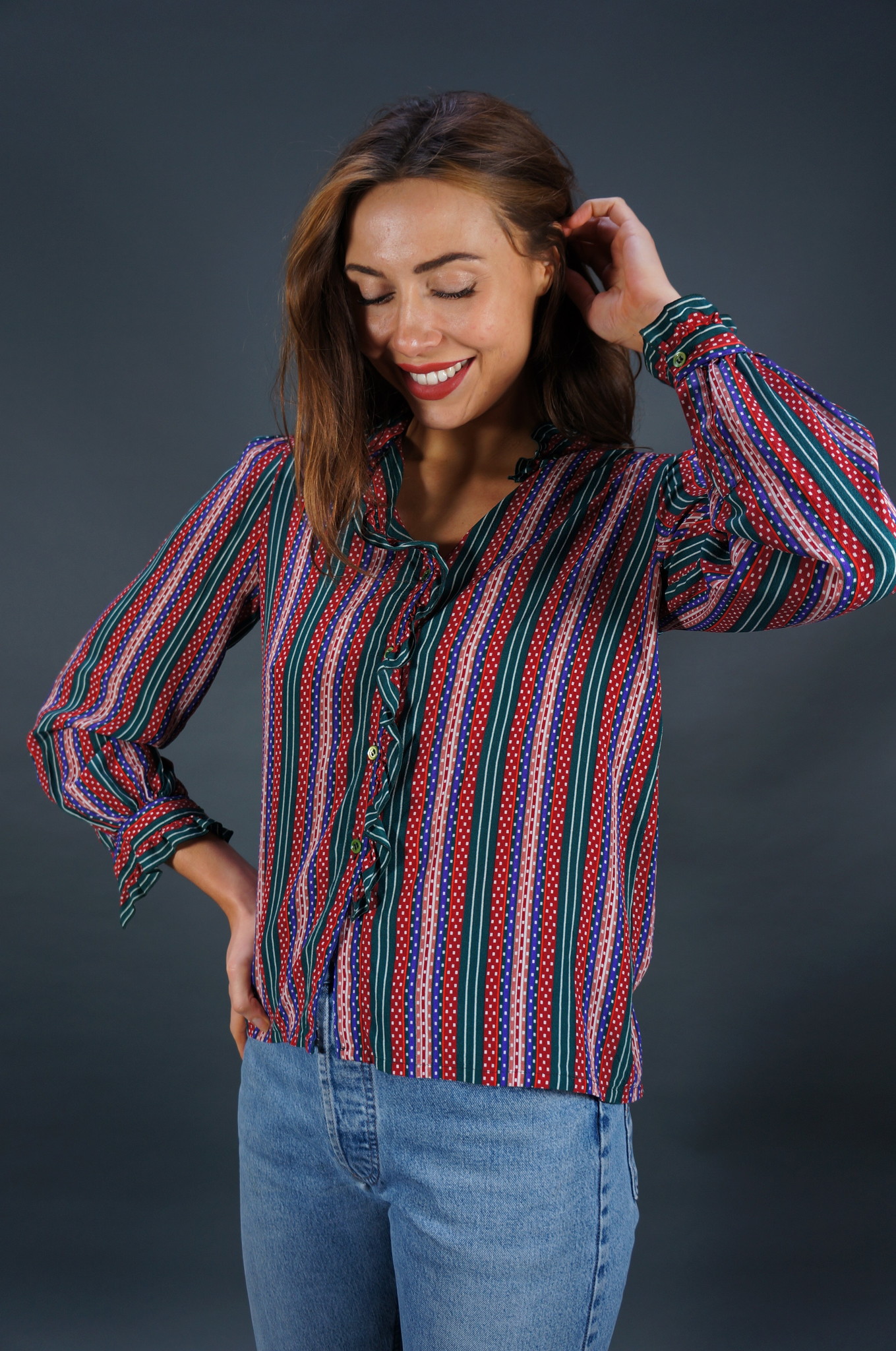 Guy LaRoche Silk Blouse