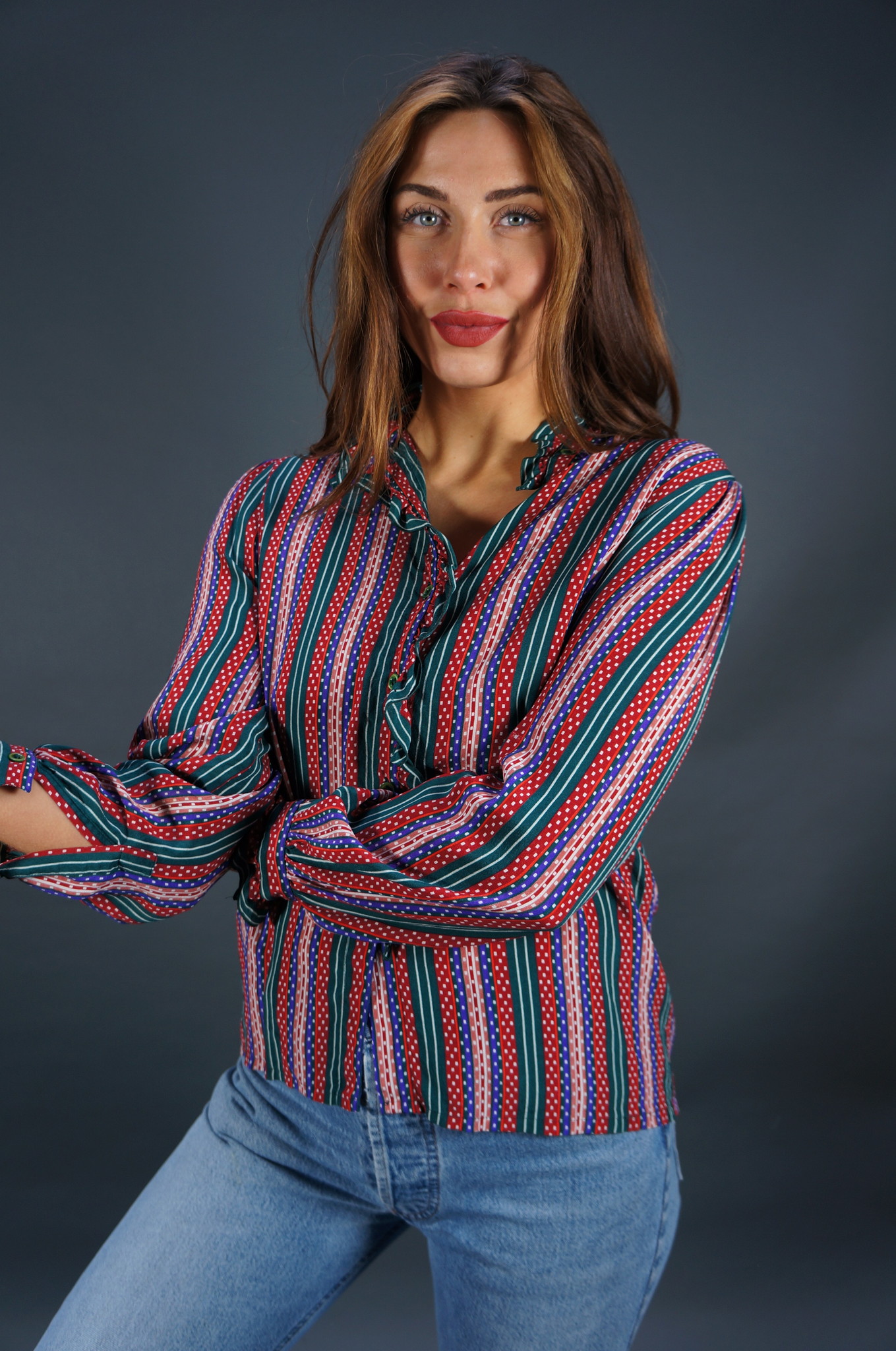Guy LaRoche Silk Blouse