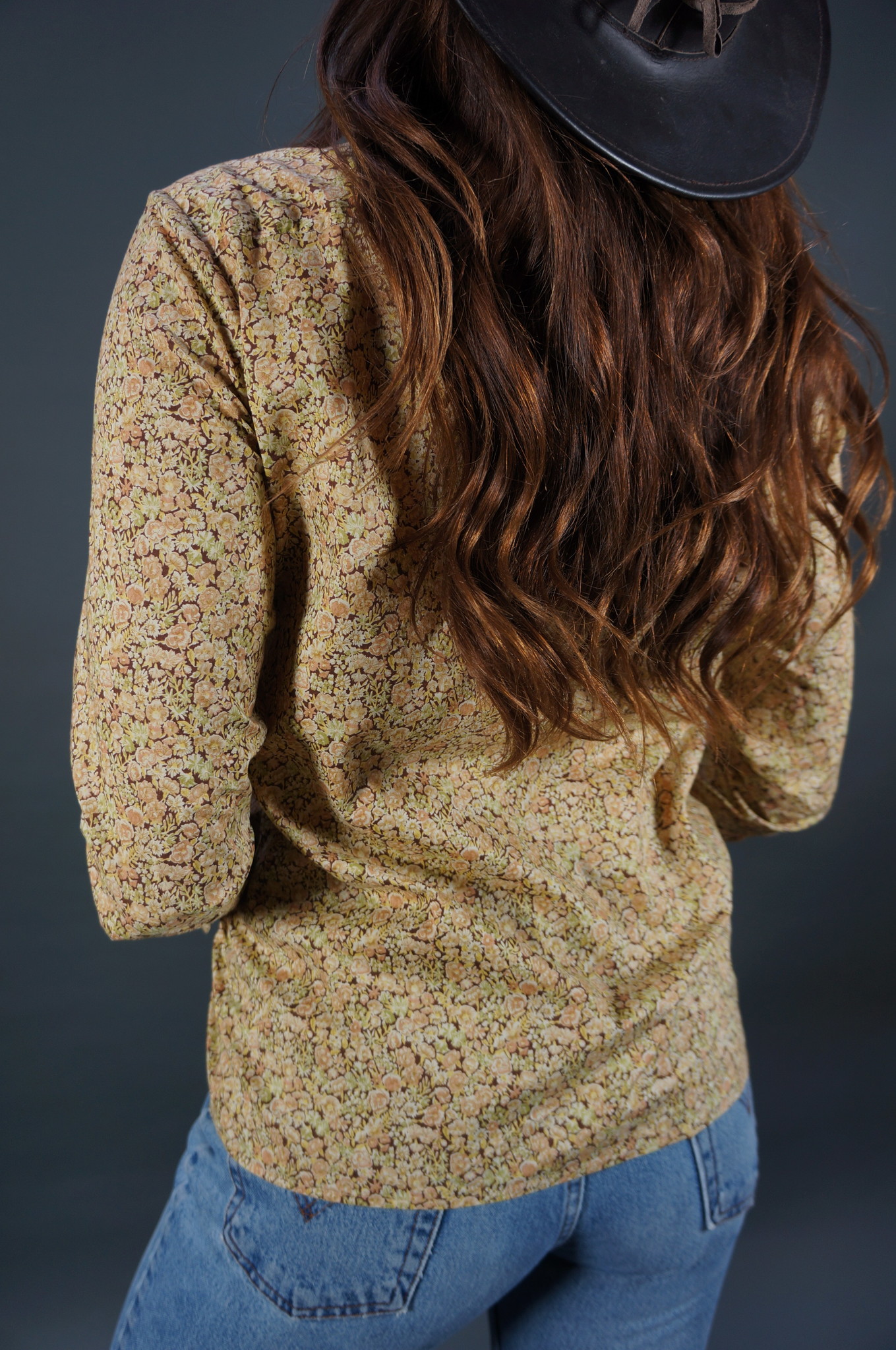 Cacharel Floral Blouse