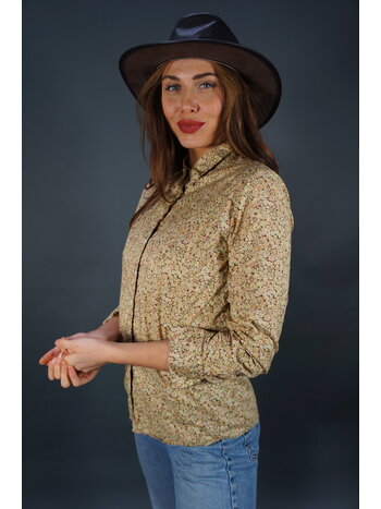 Cacharel Floral Blouse