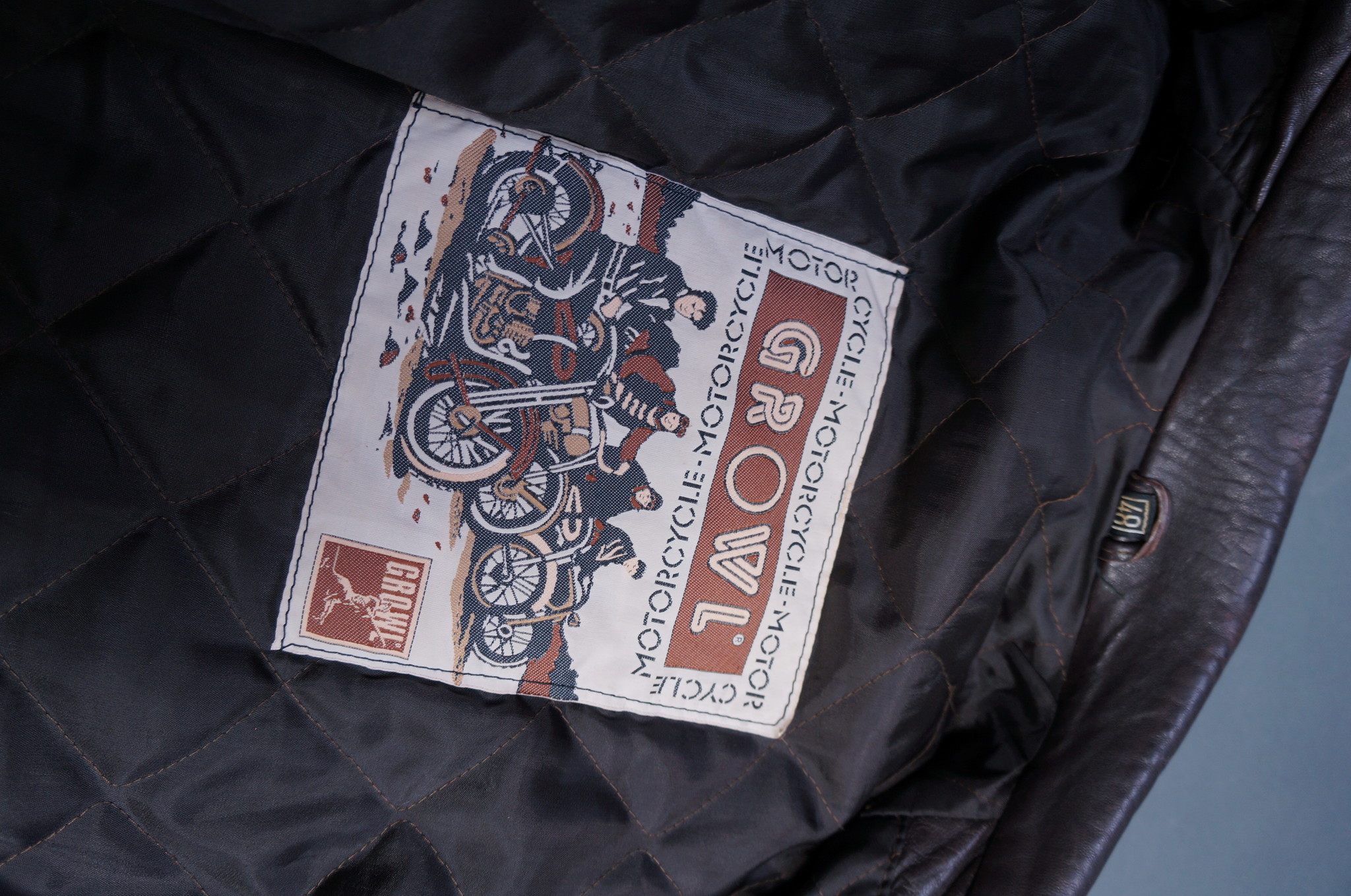 Leather Biker Jacket Growl