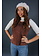 Natan Suede Top