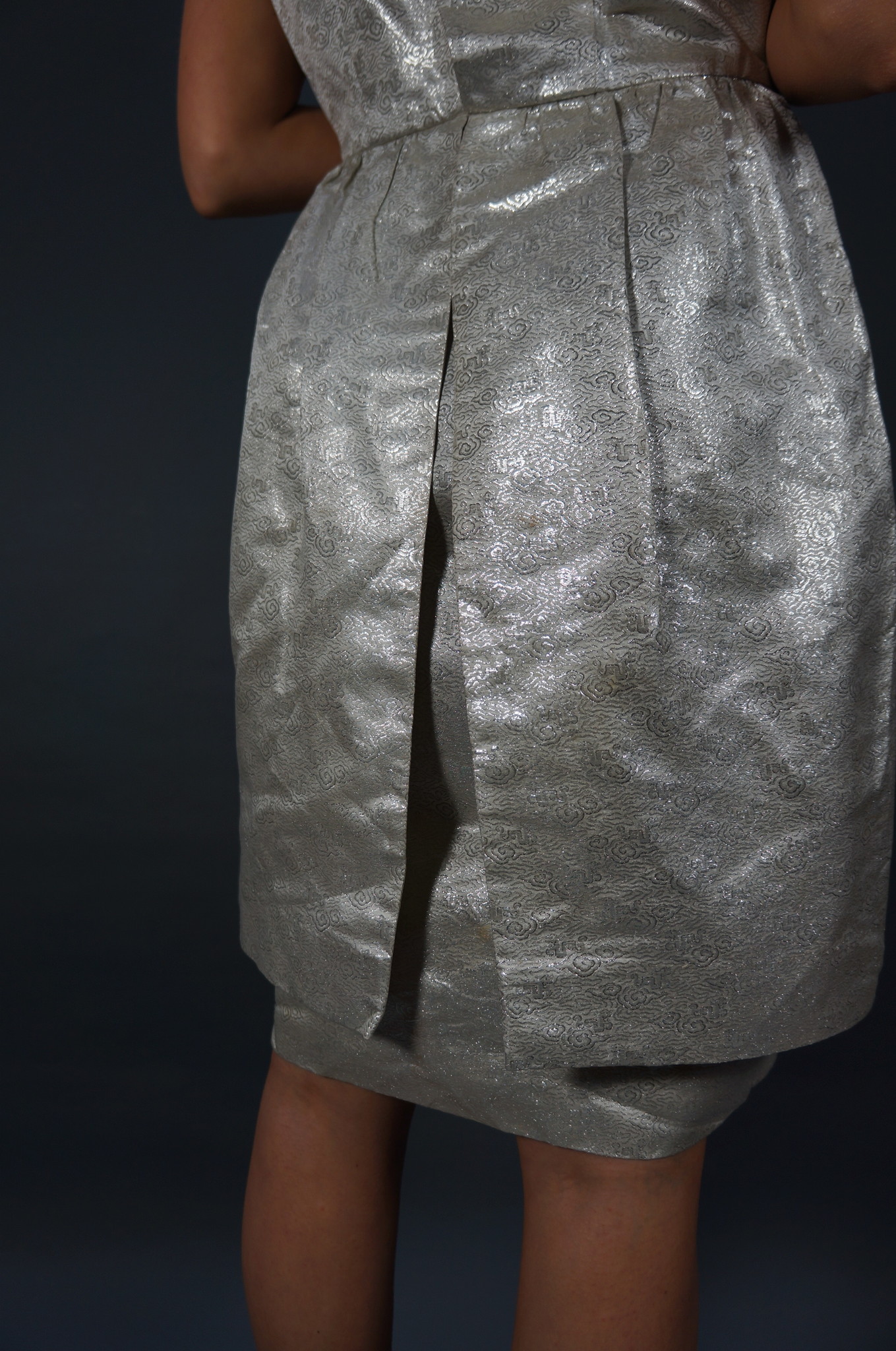 50s Silver Dress