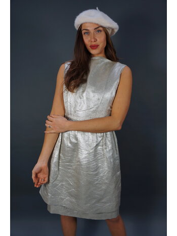 50s Silver Dress