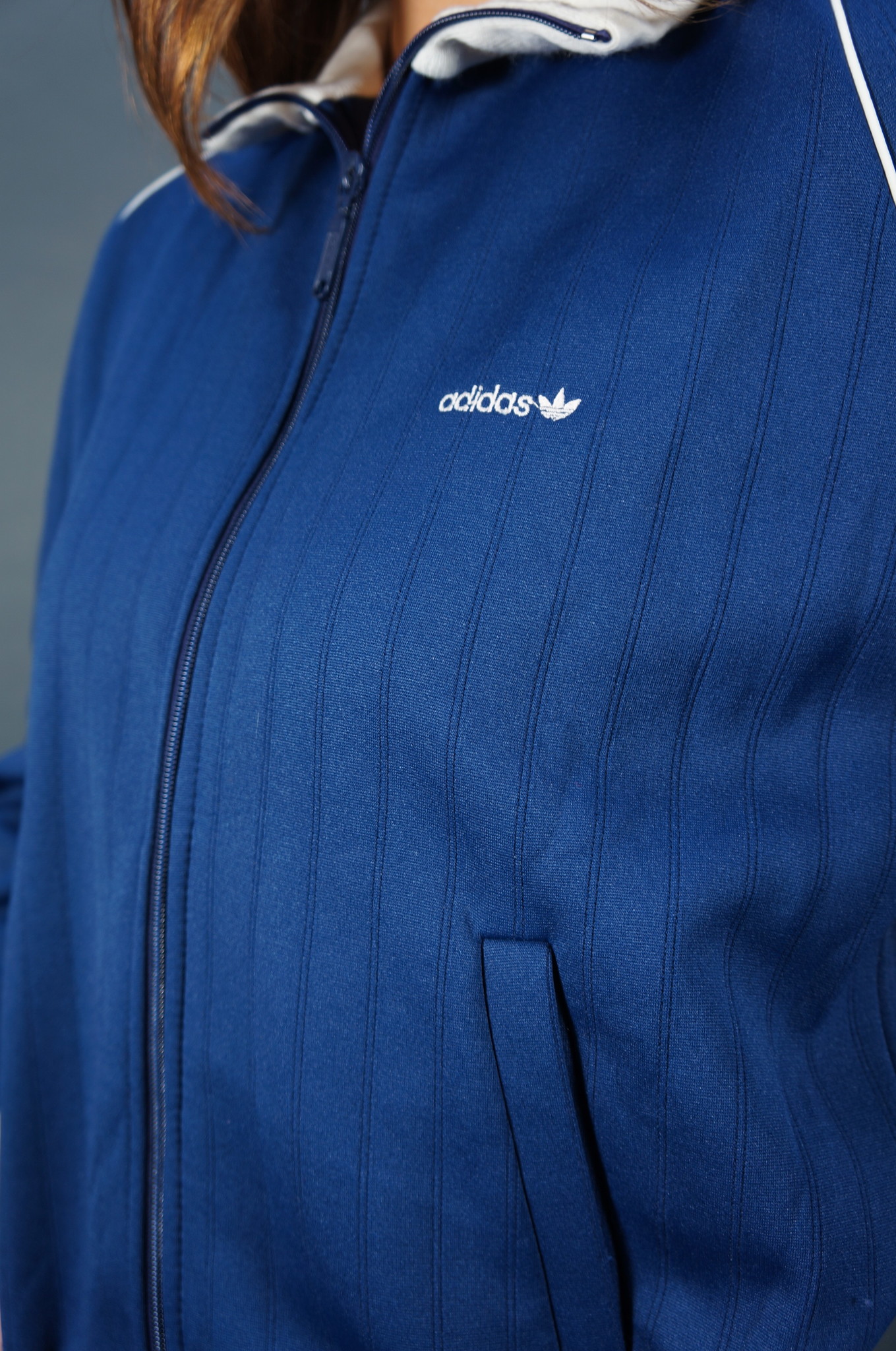 70s Adidas Stripe Track Jacket
