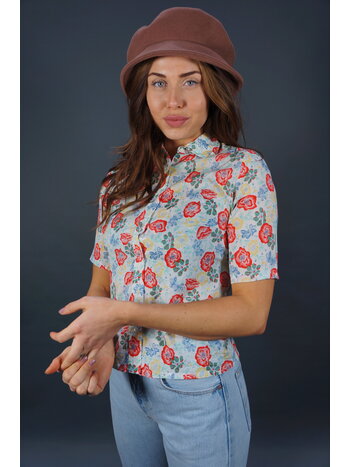 Cacharel Floral Blouse