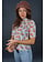 Cacharel Blumenbluse