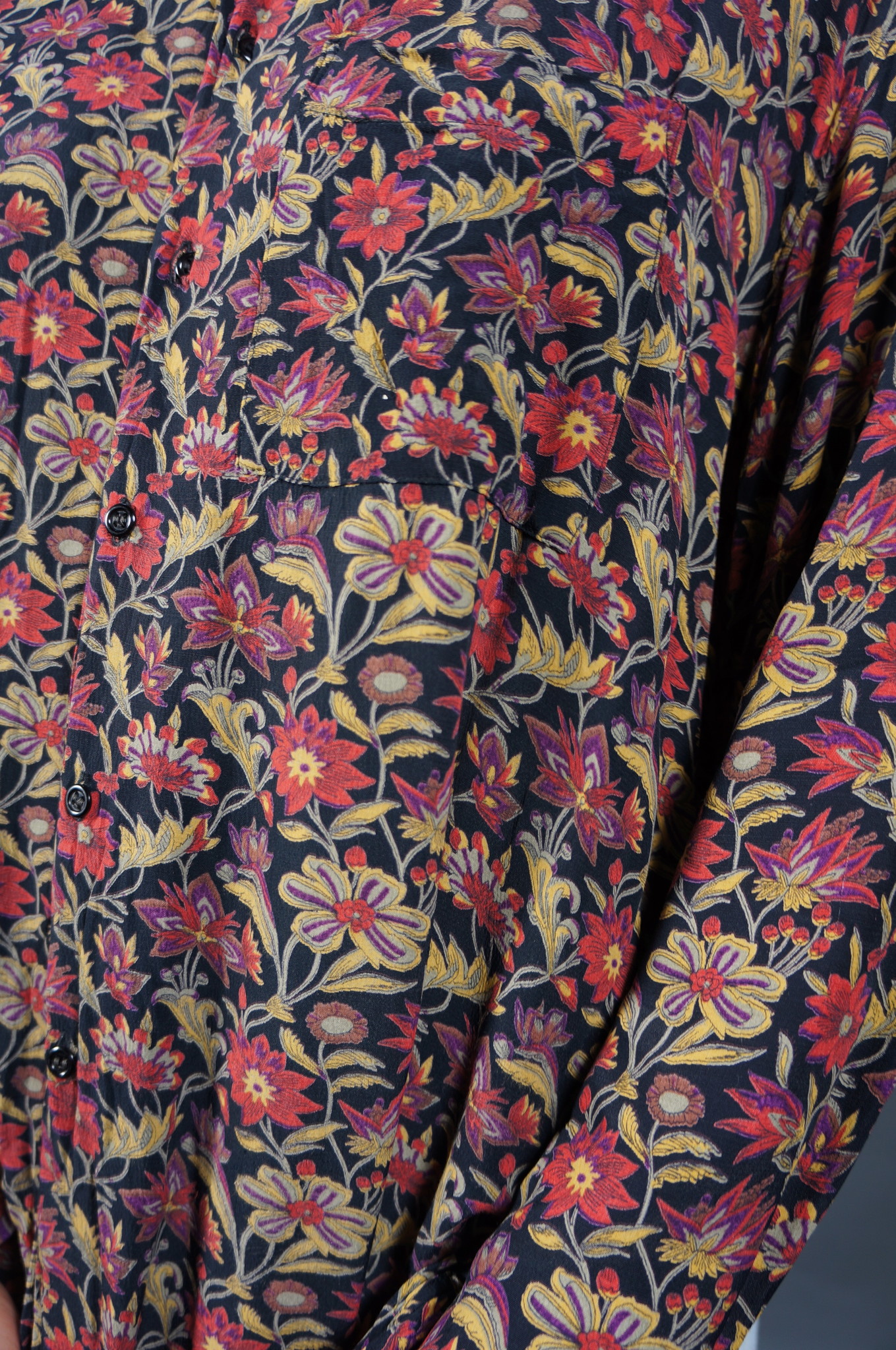 Cacharel Bluse mit Blumenmuster