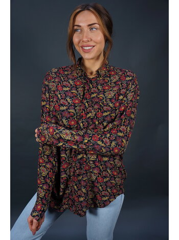 Cacharel Bluse mit Blumenmuster