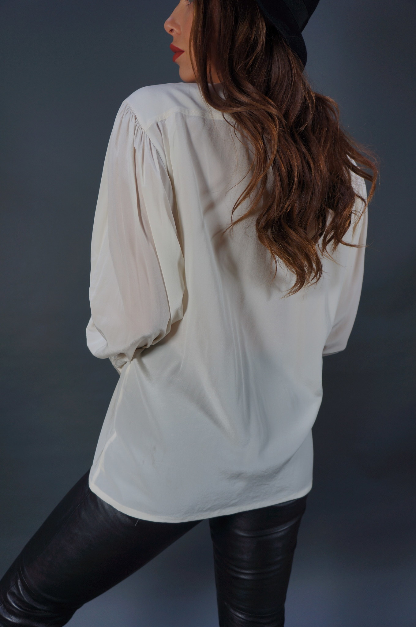 Escada Seidenbluse — Weiß