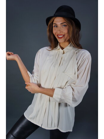 Escada Seidenbluse — Weiß