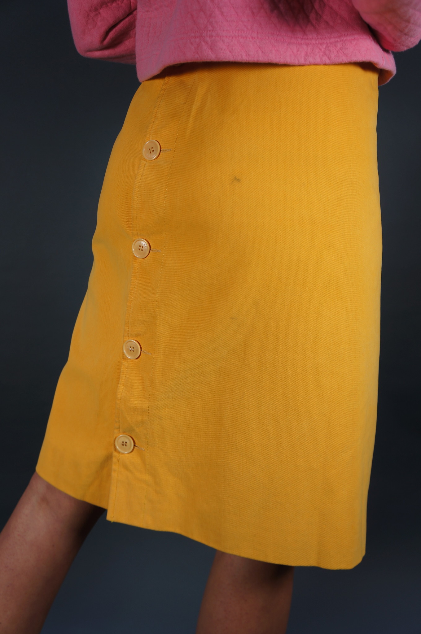 Céline Paris Button Up Skirt