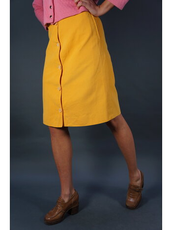 Céline Paris Button Up Skirt
