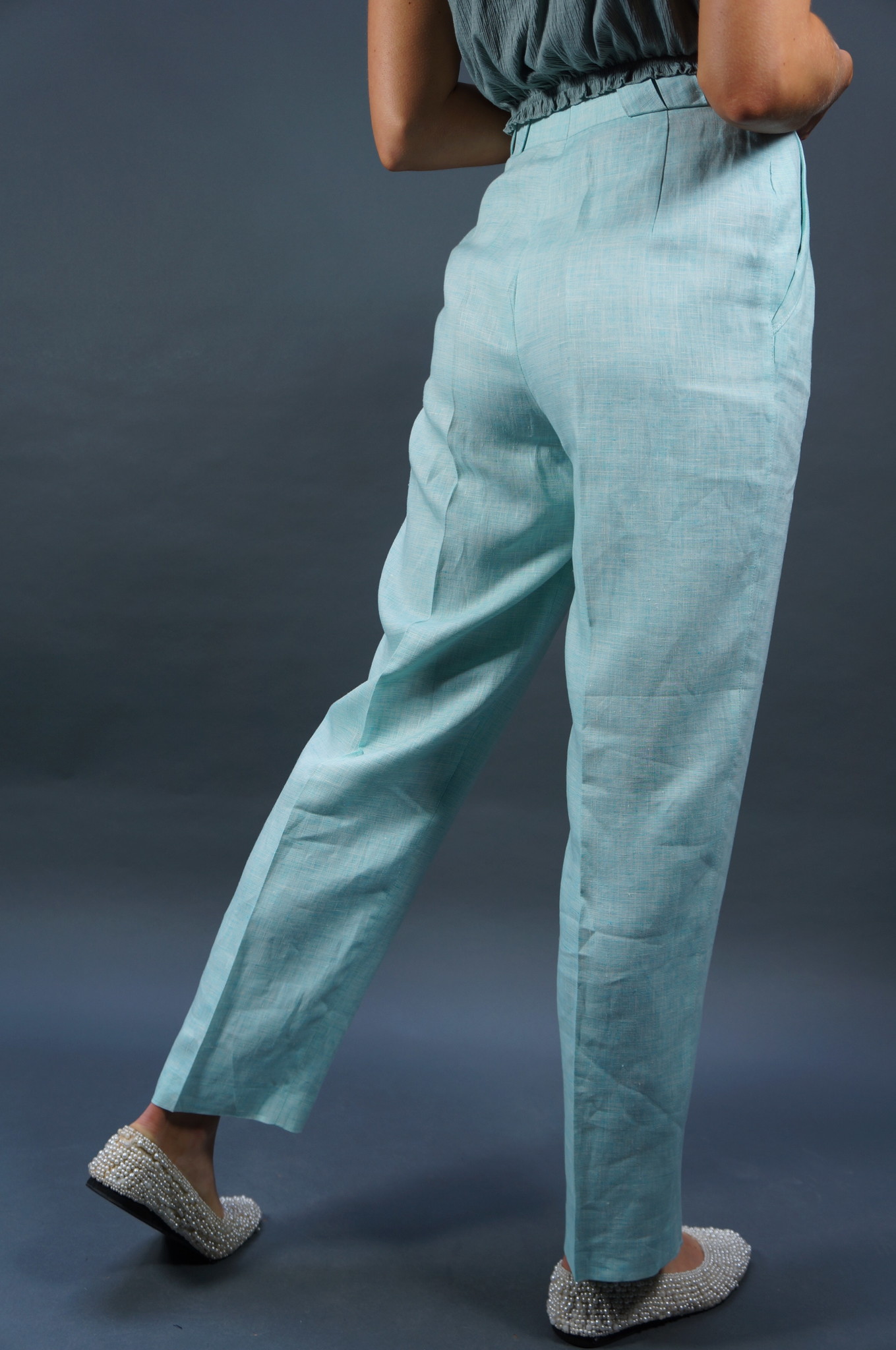 Escada Linen Pants