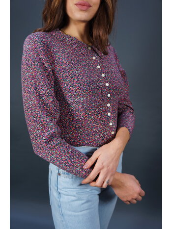 Cacharel Silk Garden Blouse