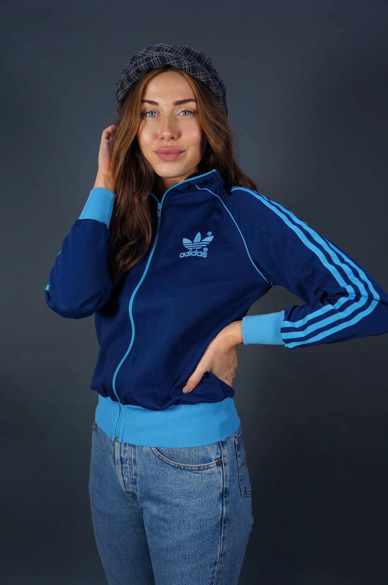 70er Adidas Trainingsjacke — XS (passt wie S/M)