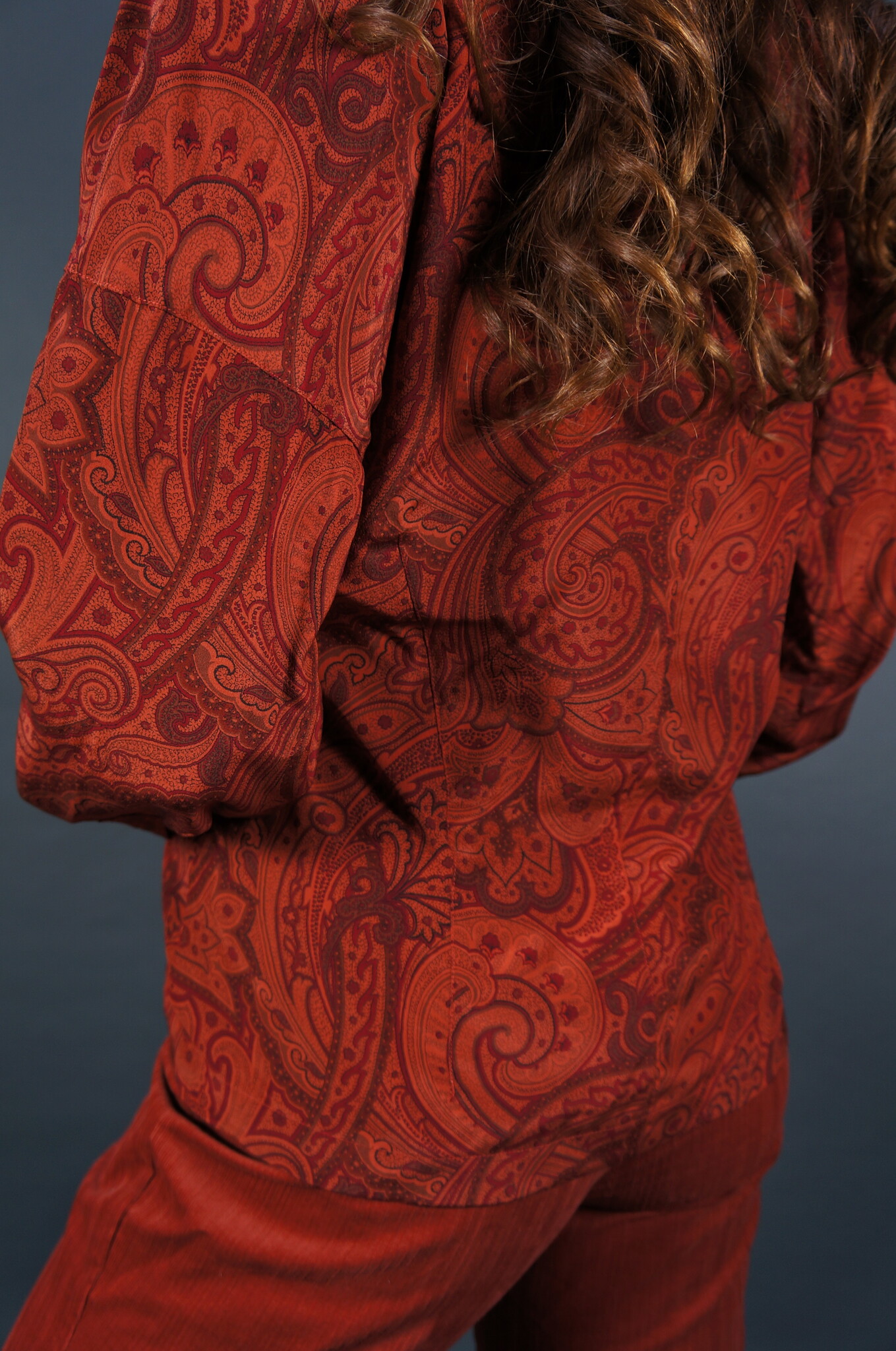 Escada Silk Paisley Blouse