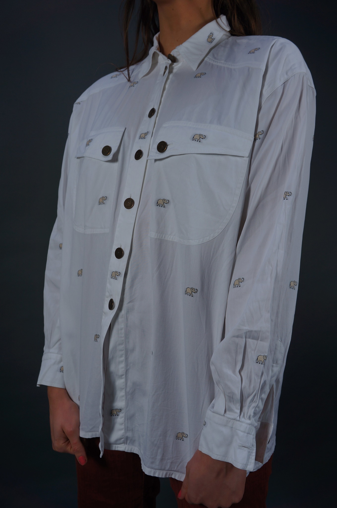 Escada Elephant Blouse