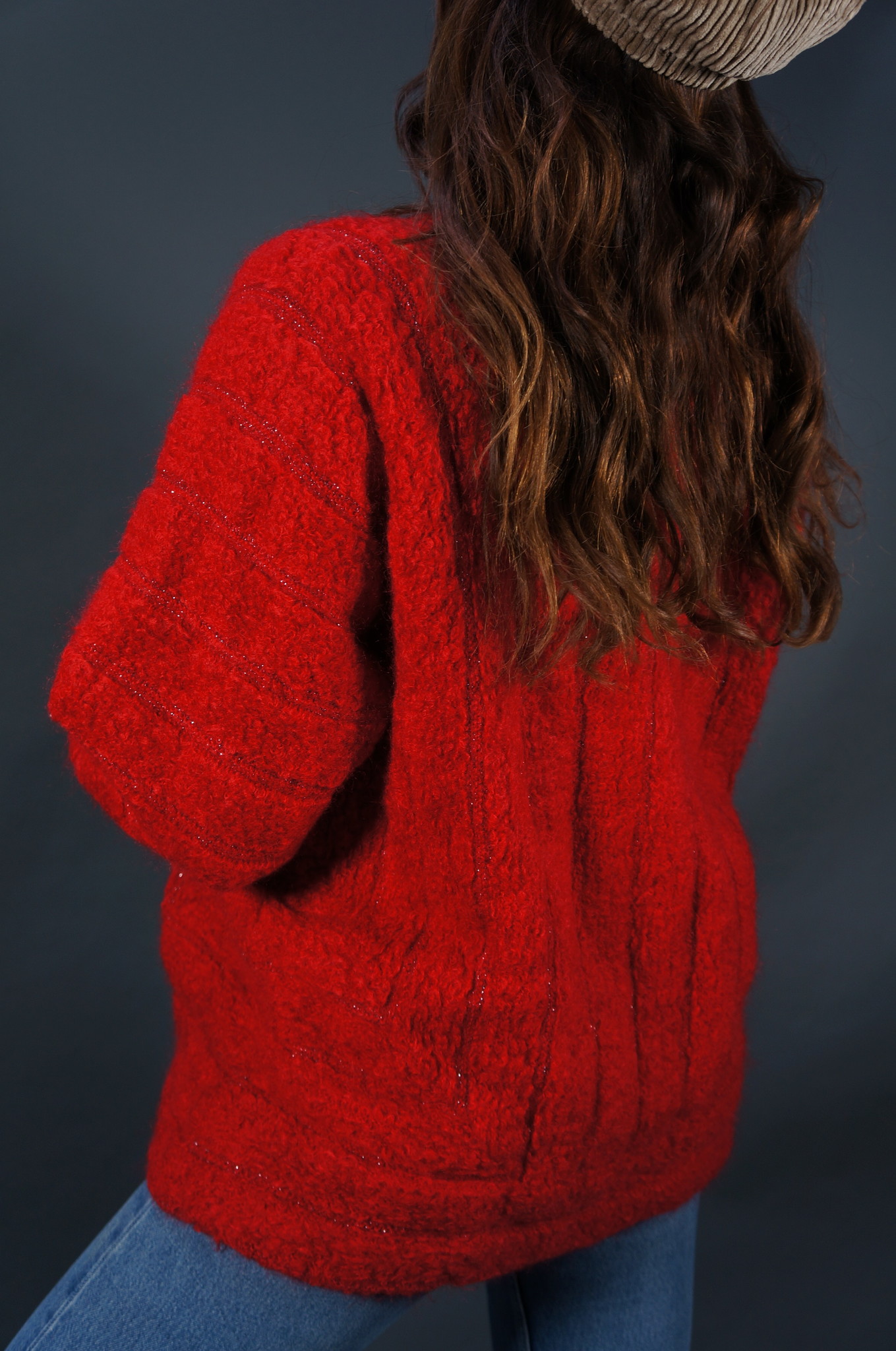 Escada Fluffy Cardigan