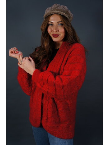 Escada Fluffy Cardigan