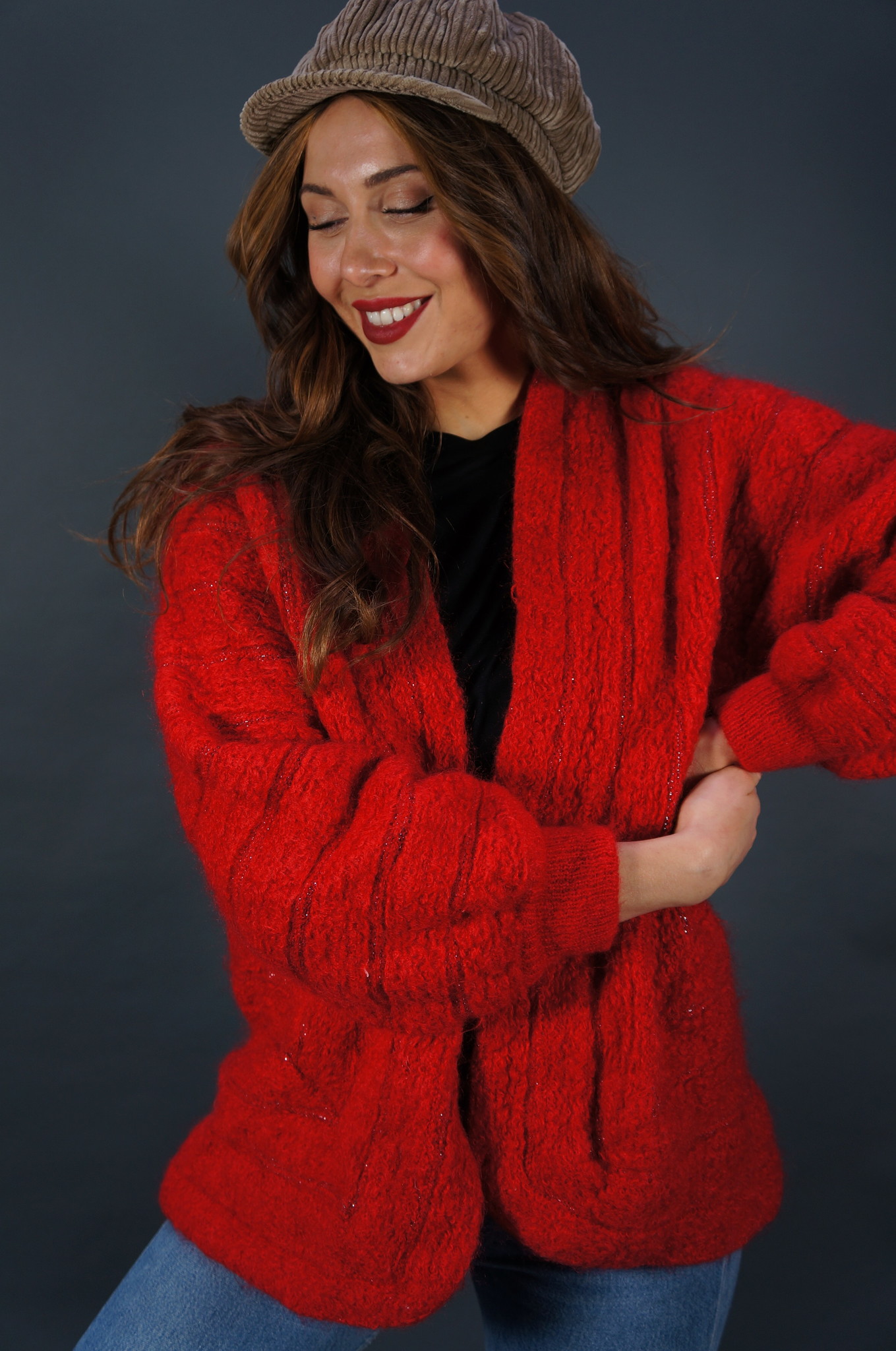 Escada Fluffy Cardigan