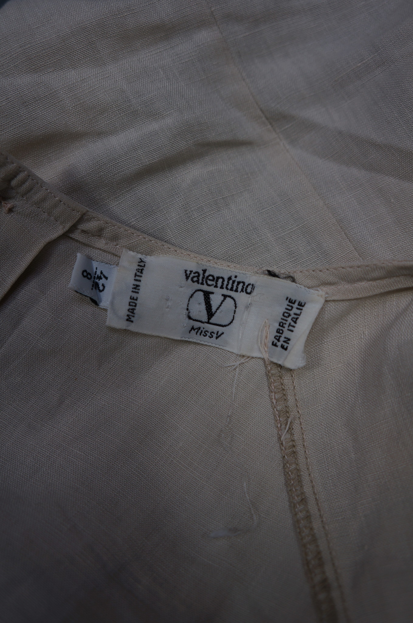 Valentino Linen Blouse