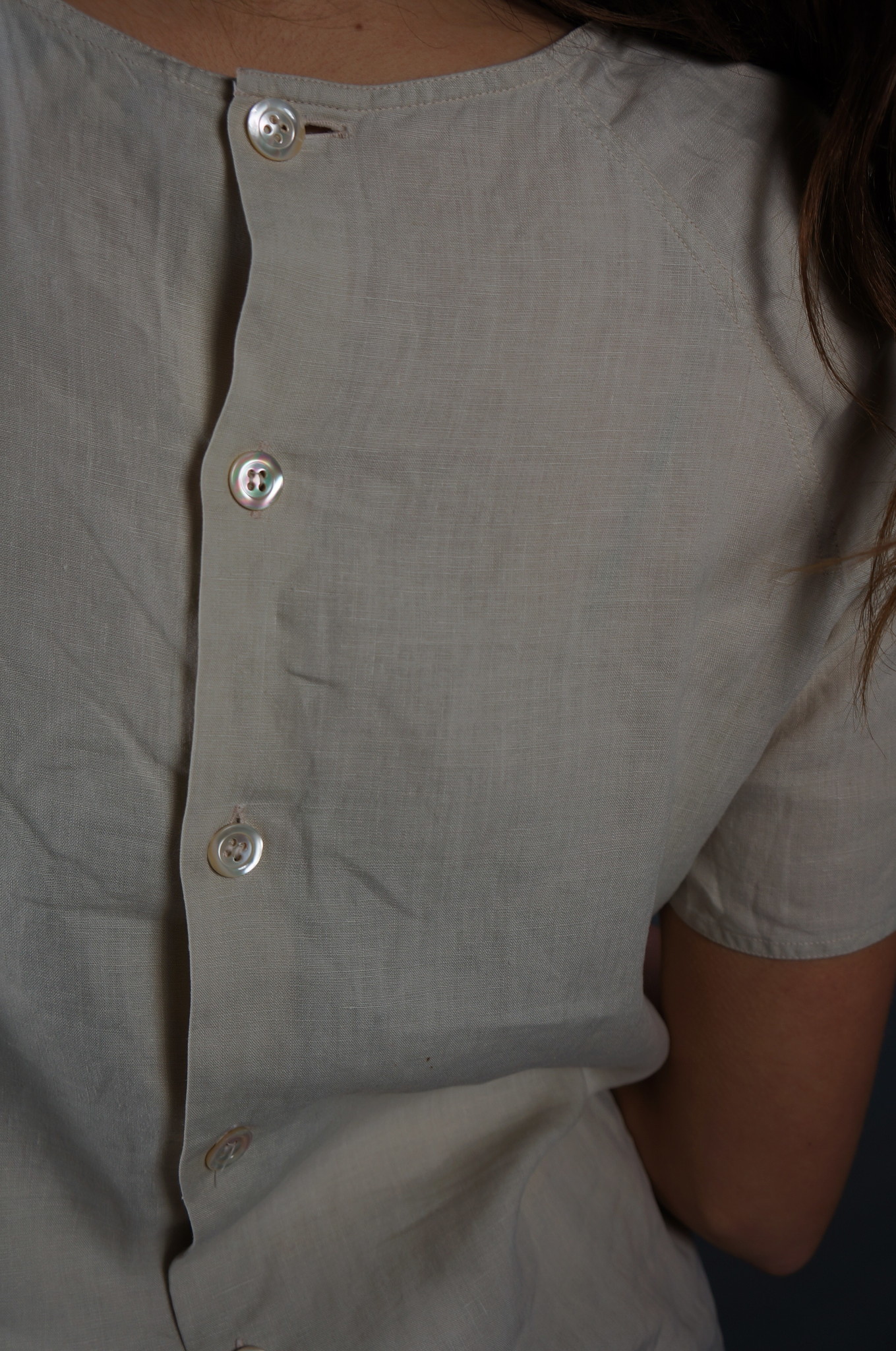 Valentino Linen Blouse