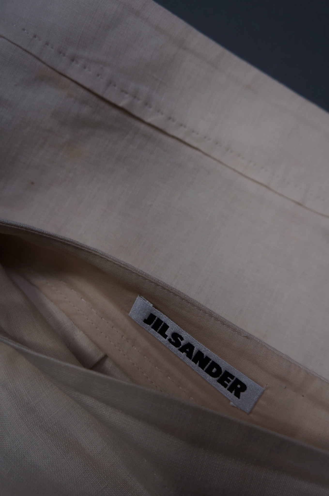 Jil Sander Linen Skirt