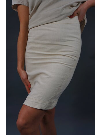 Jil Sander Leinenrock