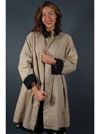 Burberry Beige Cotton Trench Coat — L / 100 cm