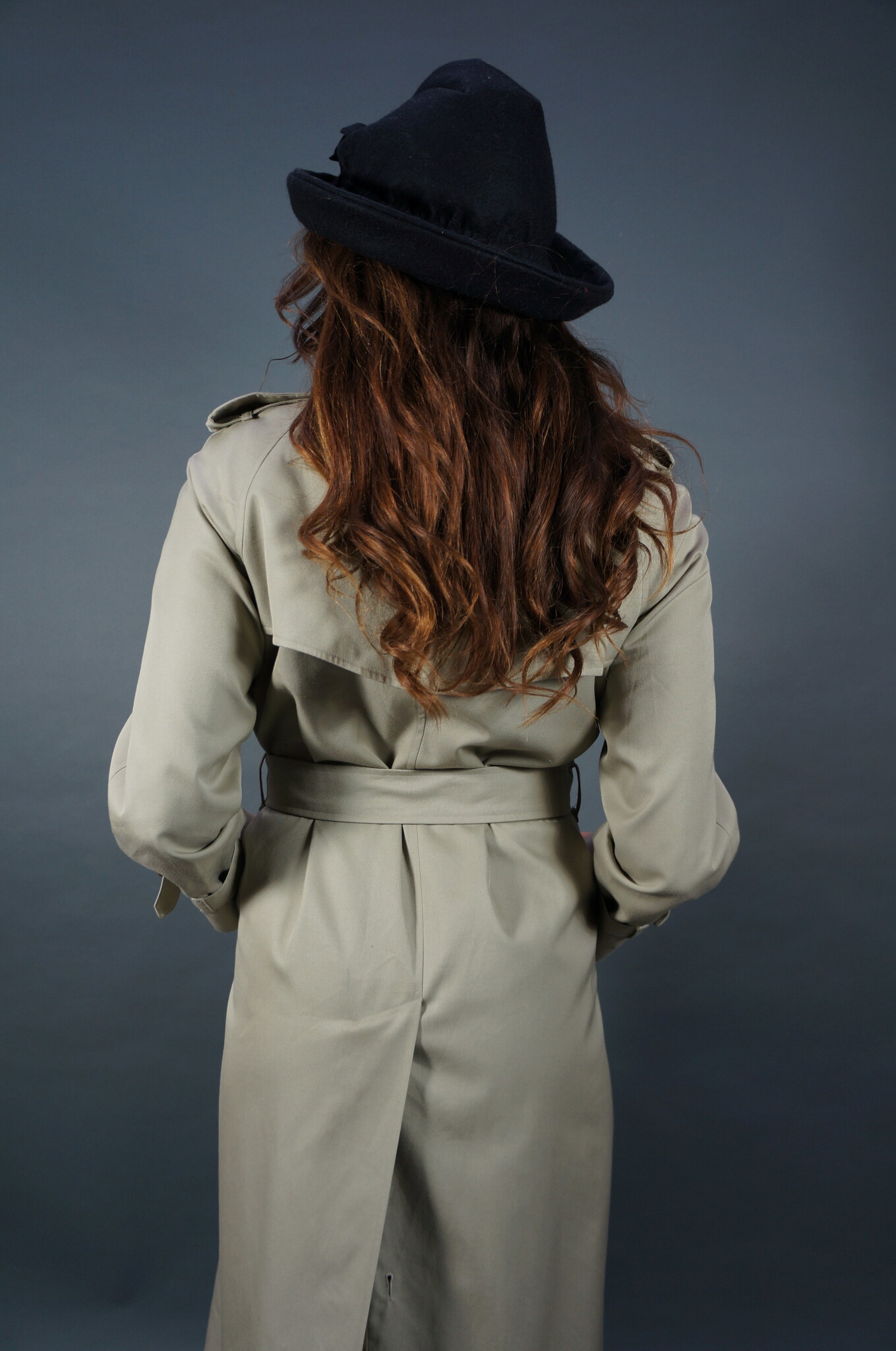 Burberry Beige Trench Coat — S / 118 cm