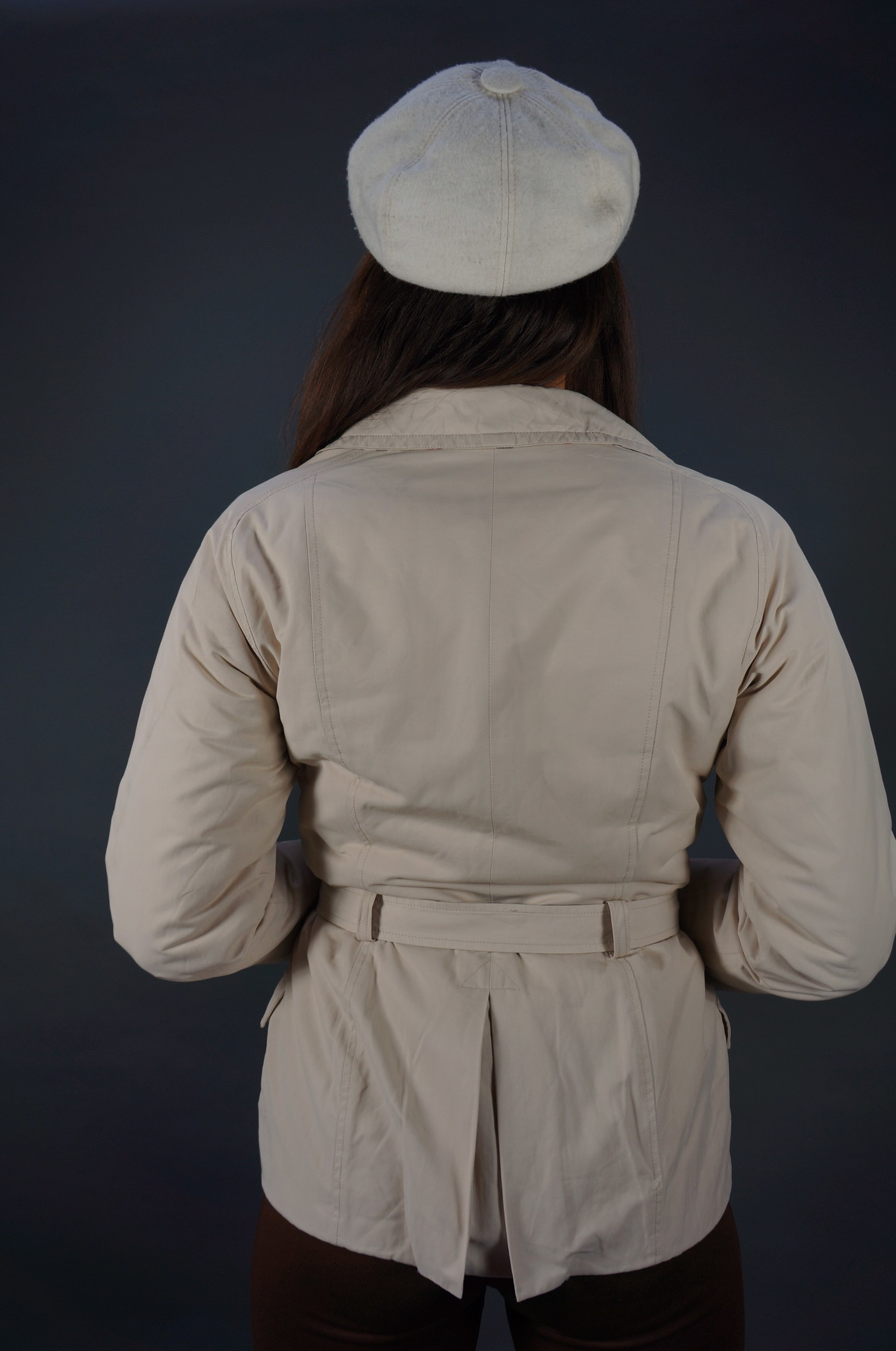 Burberry Trench Coat — Beige