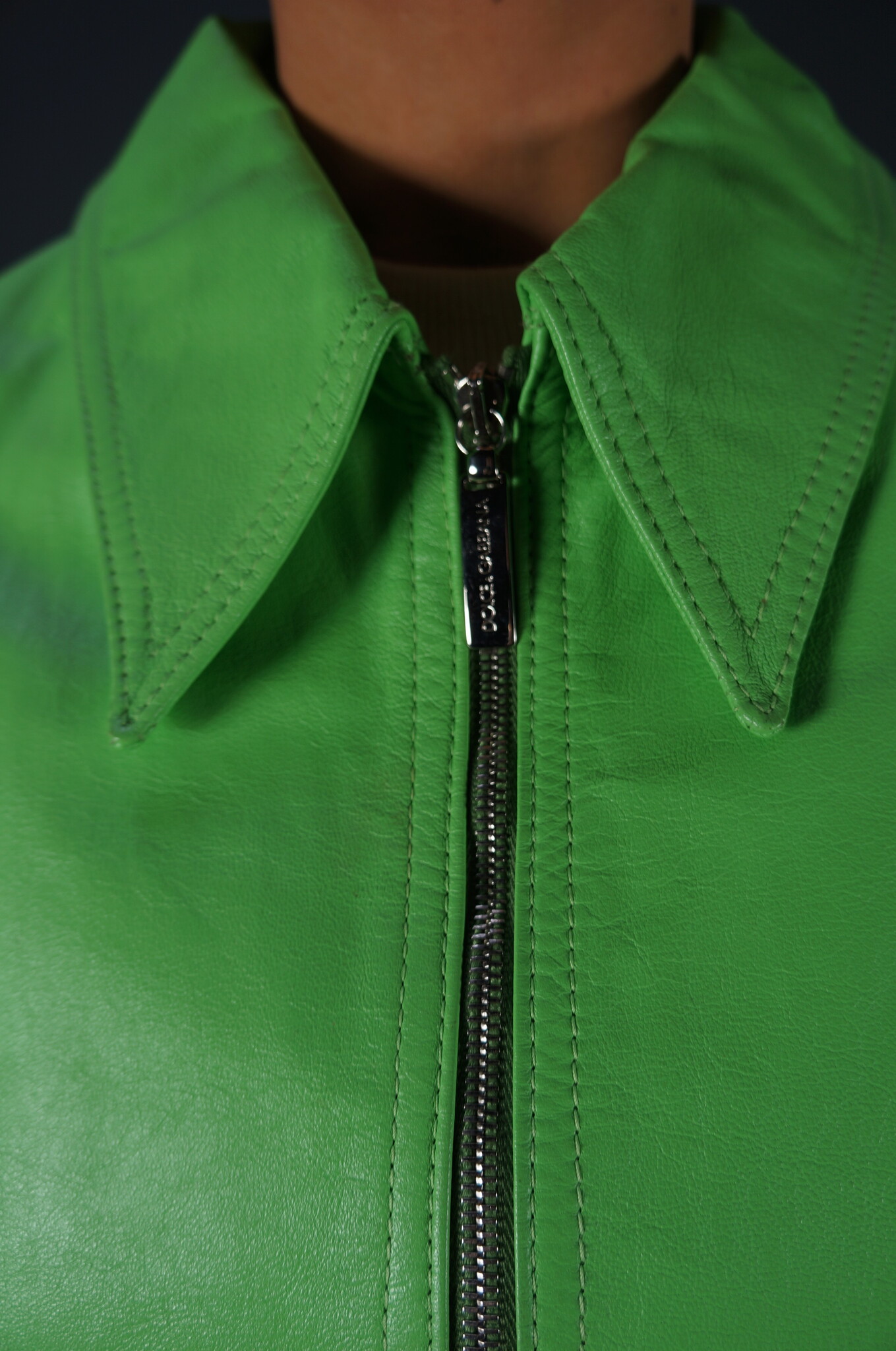 Dolce & Gabbana Leather Jacket