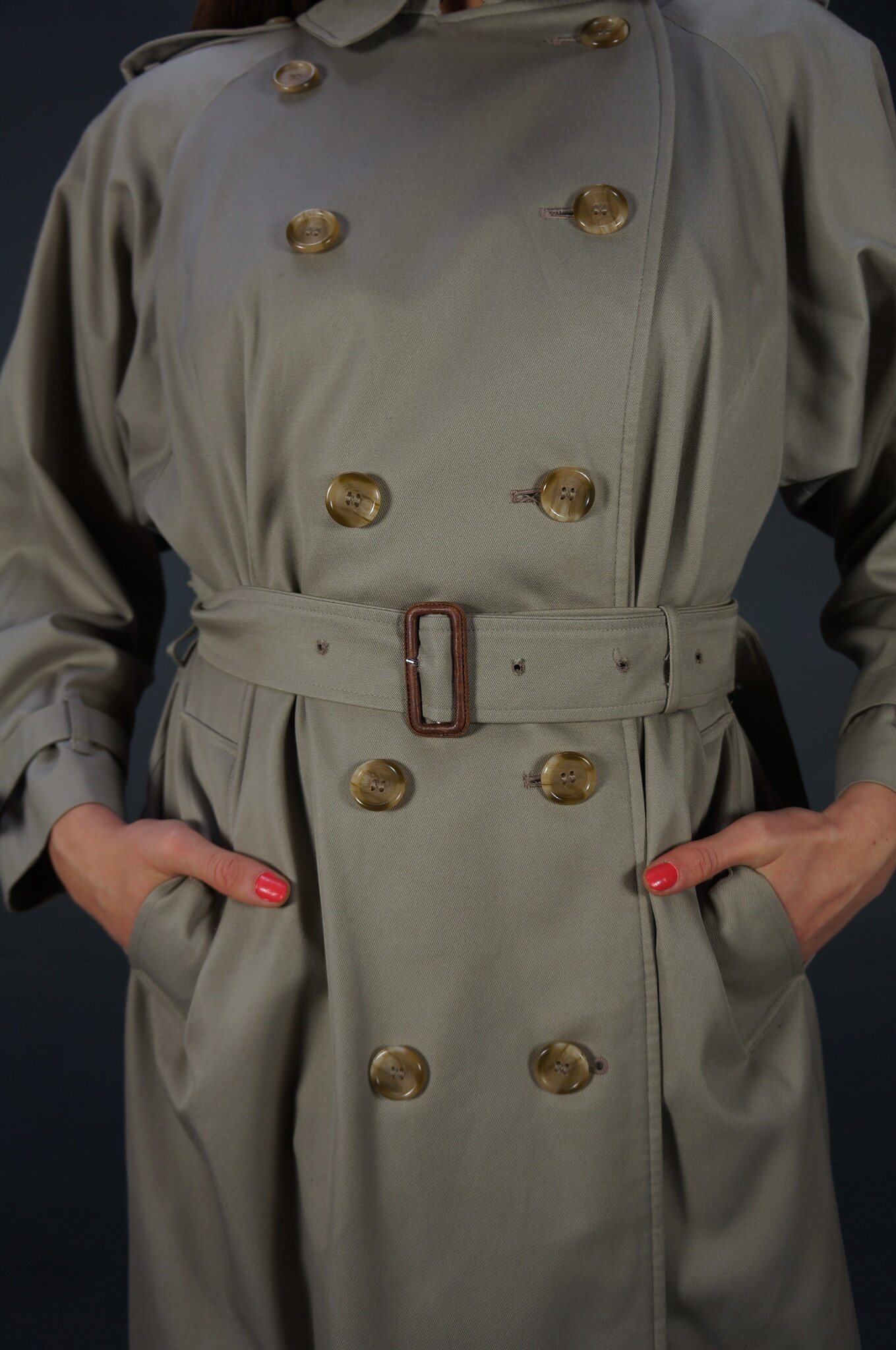 Burberry Trench Coat — Size M/L