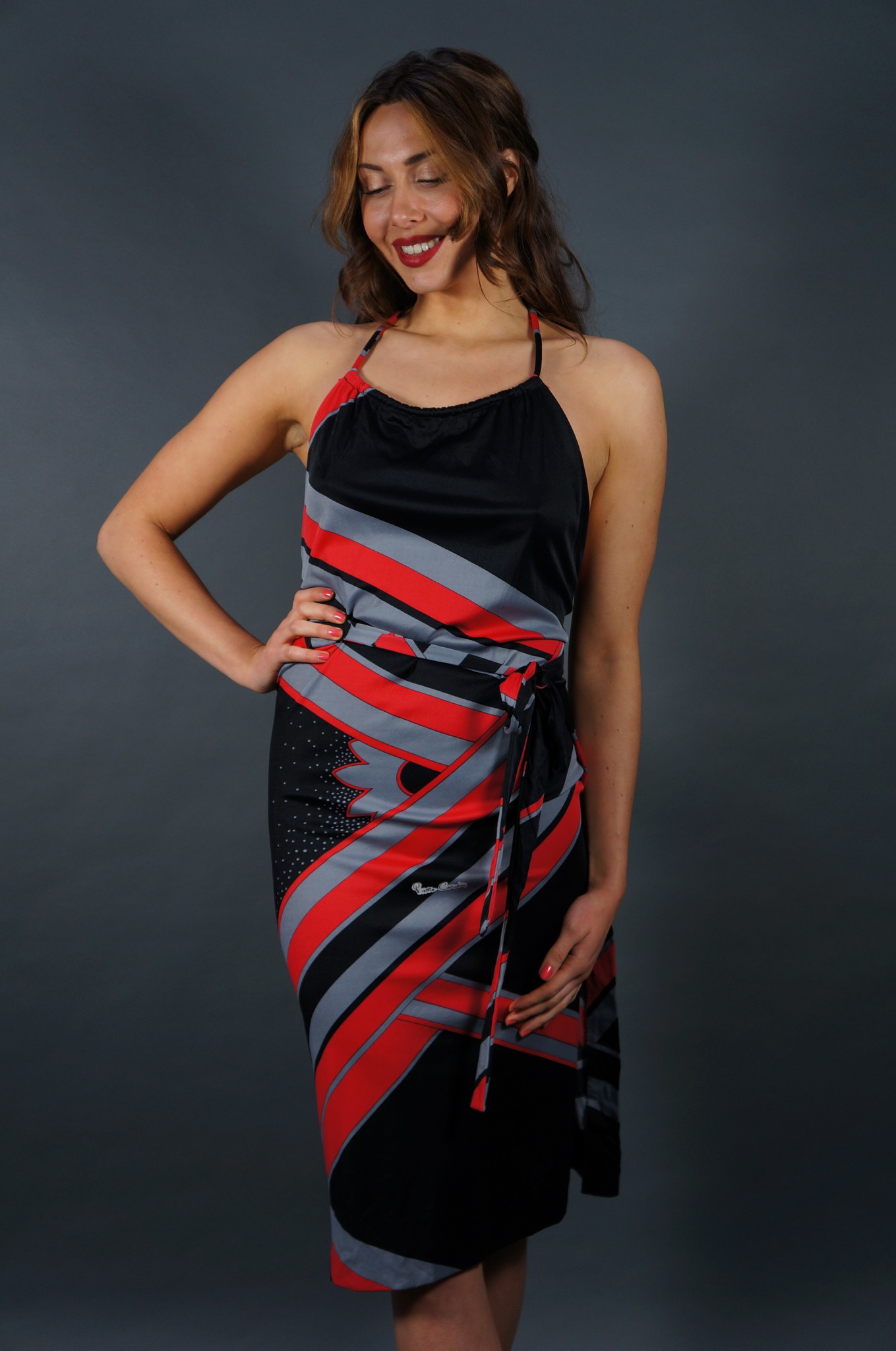 Pierre Cardin Signature Neckholder-Kleid