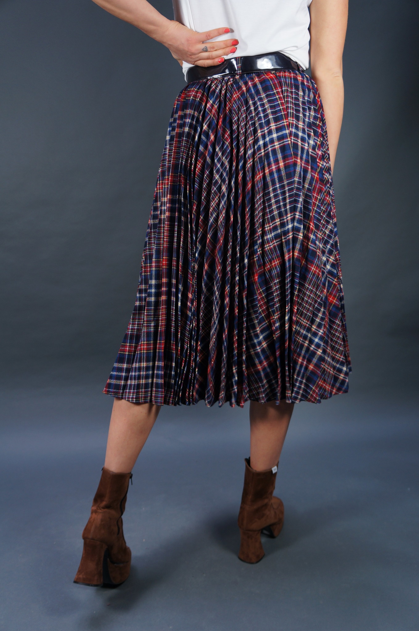 Escada Pleated Skirt
