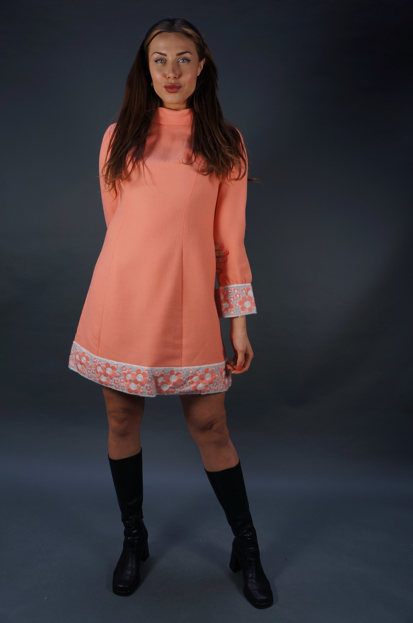 60er Twiggy Kleid