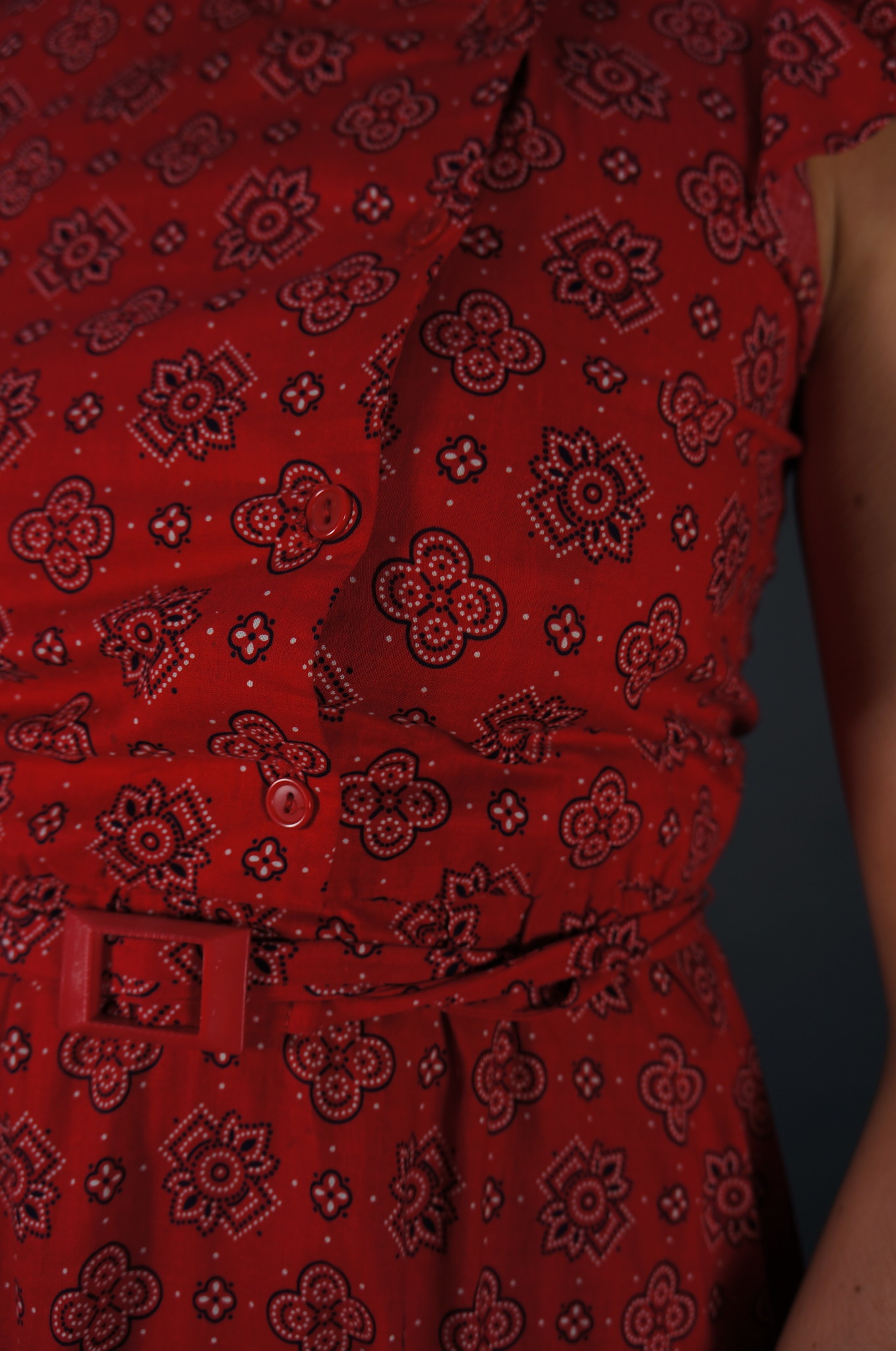 70er Bandana-Kleid