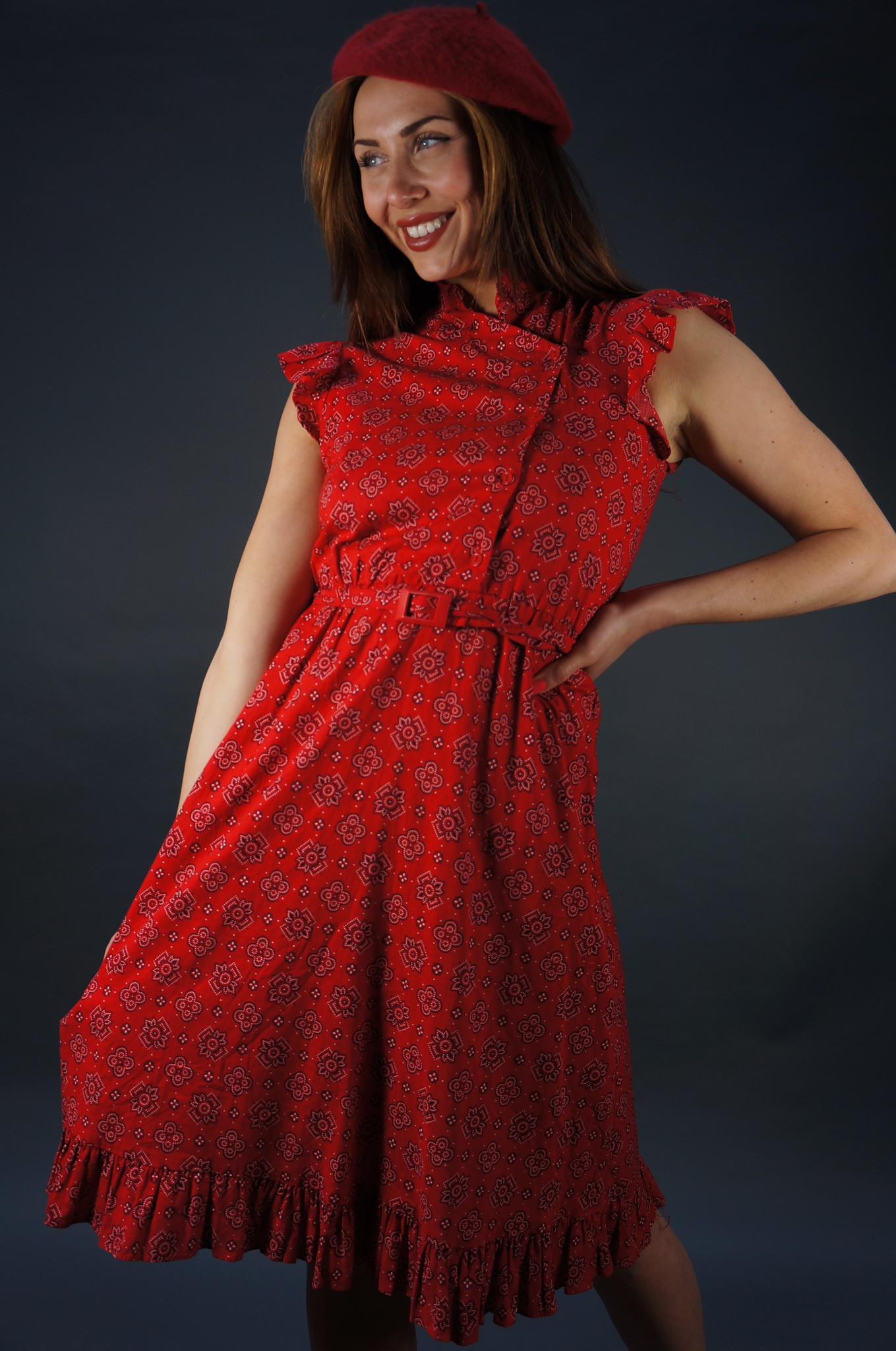 70er Bandana-Kleid