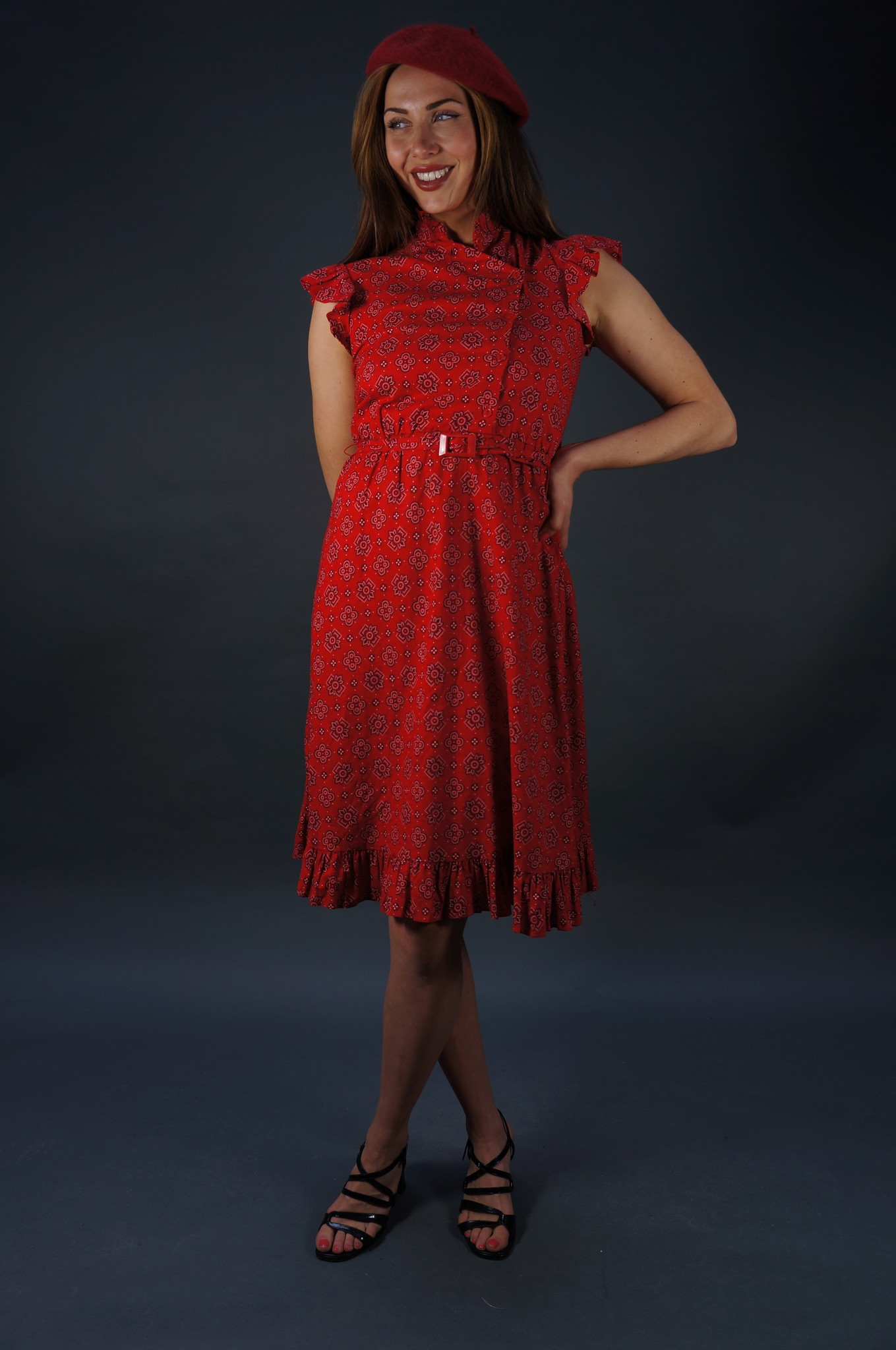 70er Bandana-Kleid