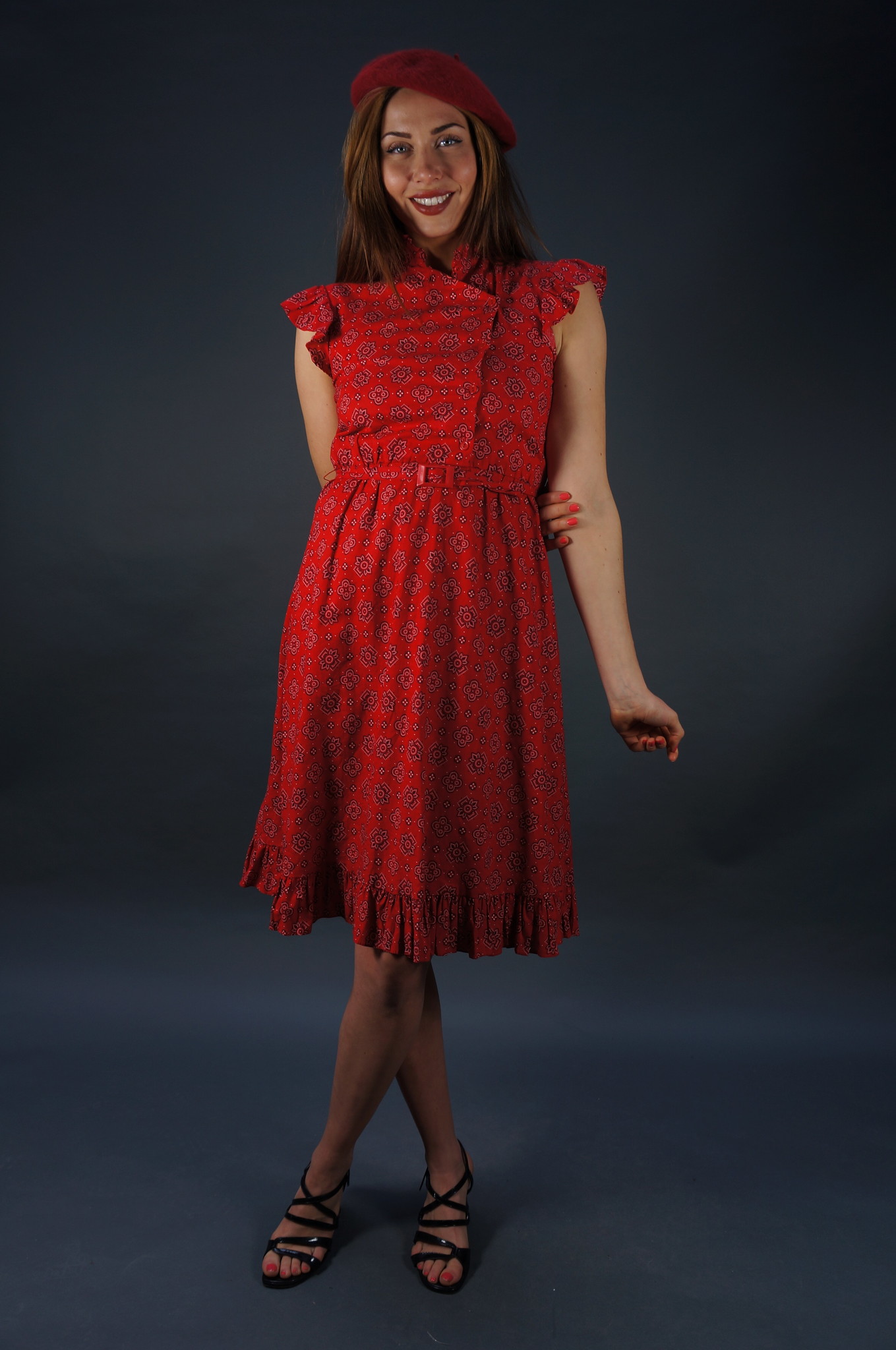 70er Bandana-Kleid