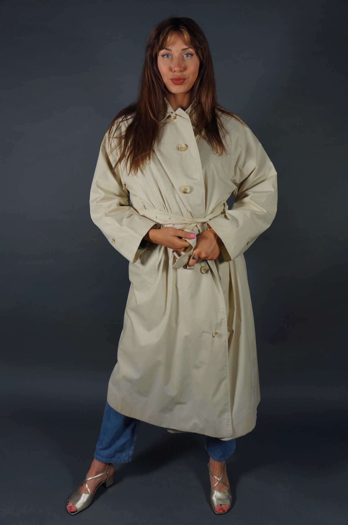 Burberry Coat — Beige