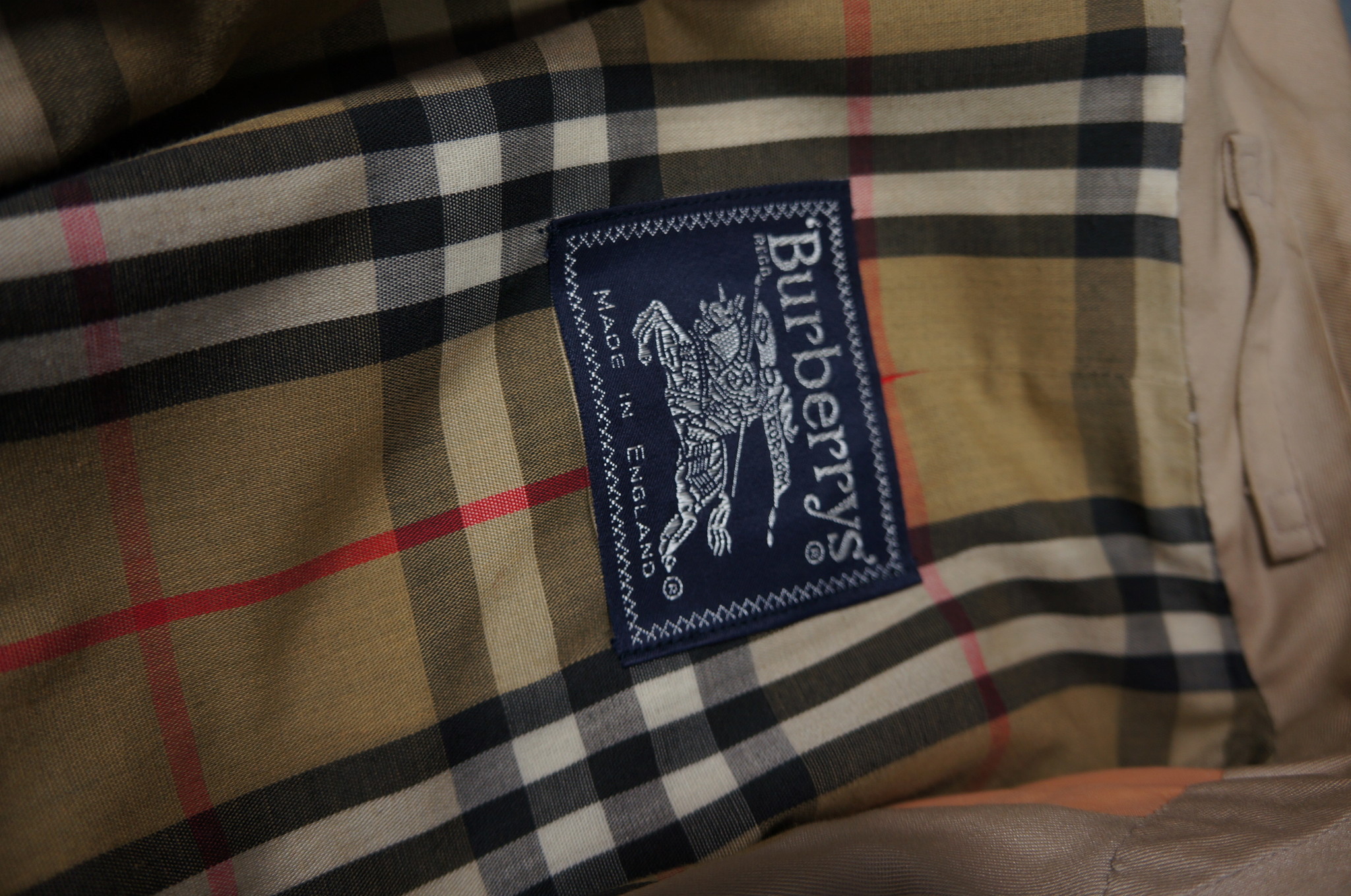 Burberry Trench Coat — Size S/M