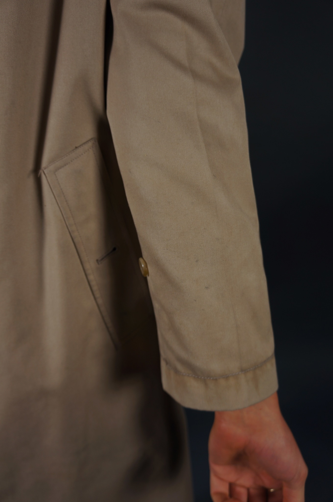 Burberry Trench Coat — Size S/M