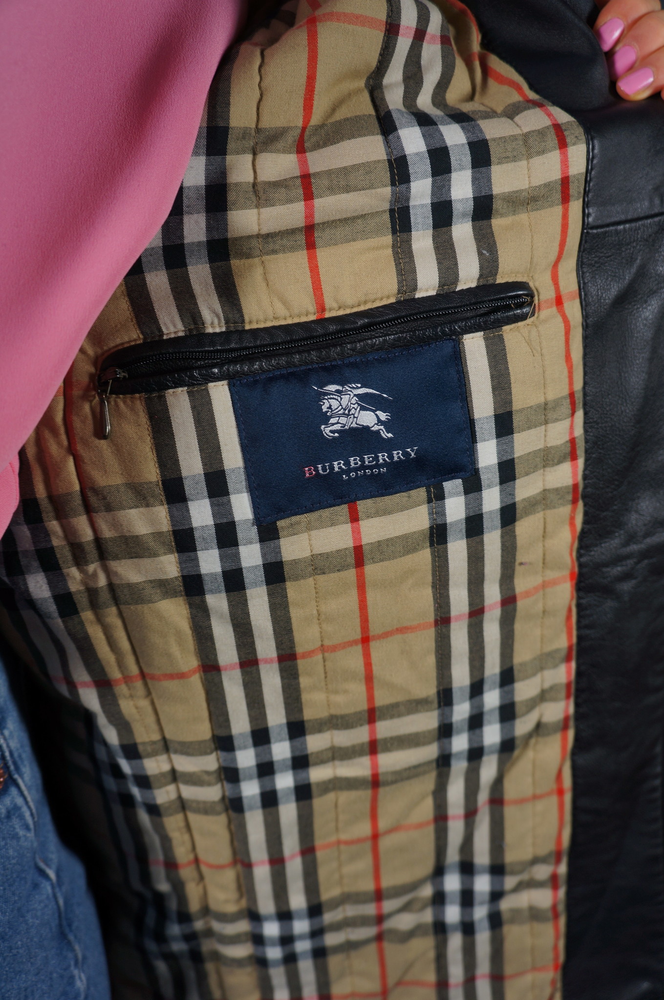 Burberry Leather Coat