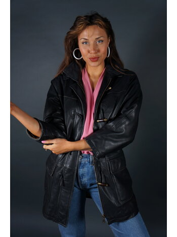 Burberry Leather Coat