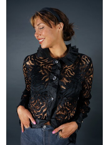 Givenchy Collar Blouse