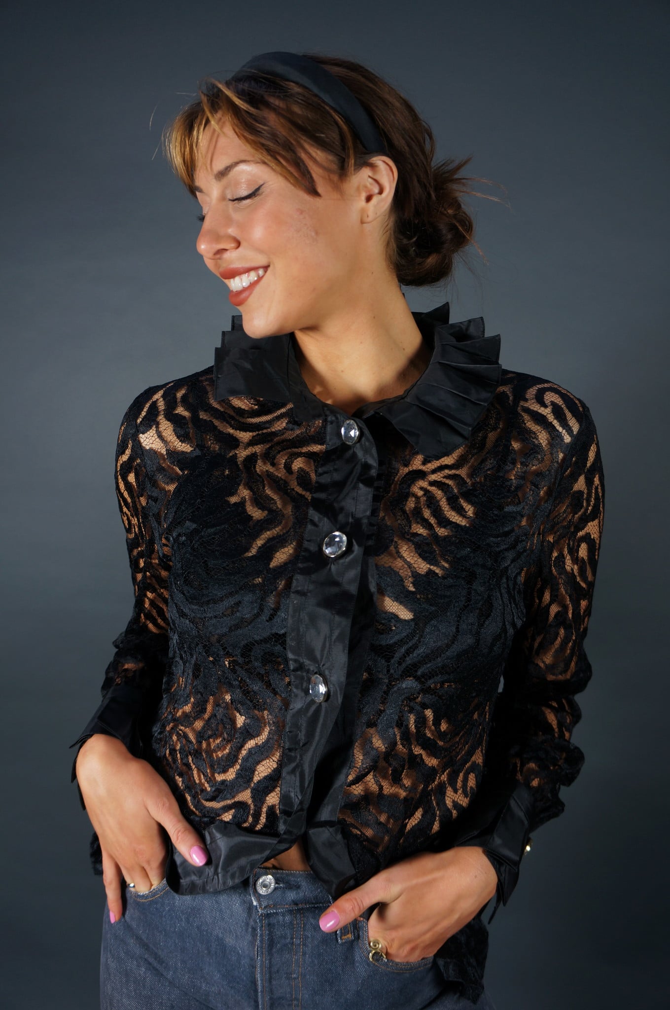 Givenchy Collar Blouse