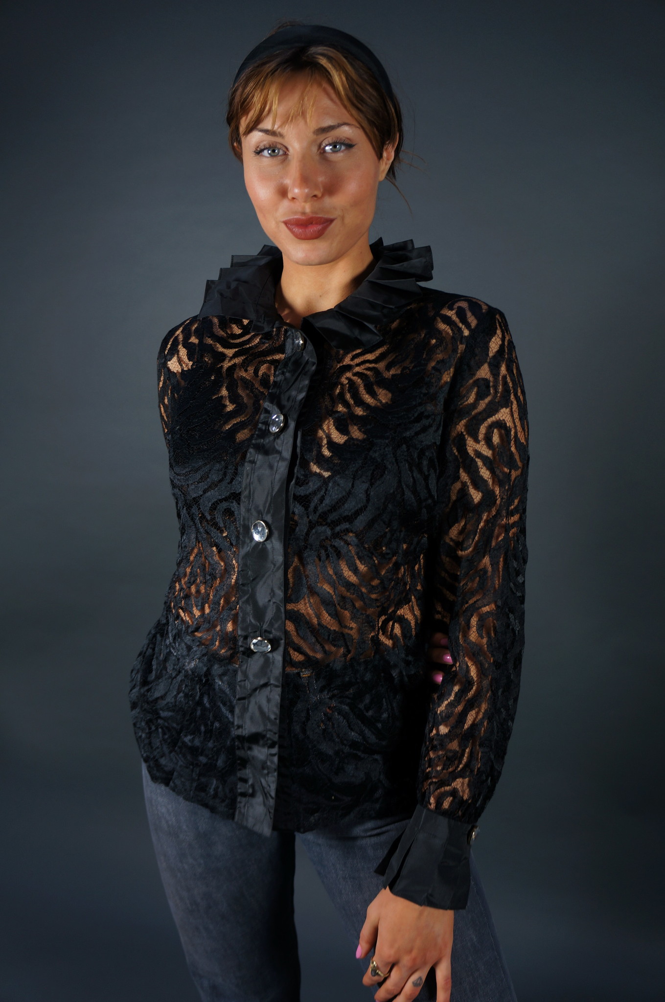 Givenchy Collar Blouse