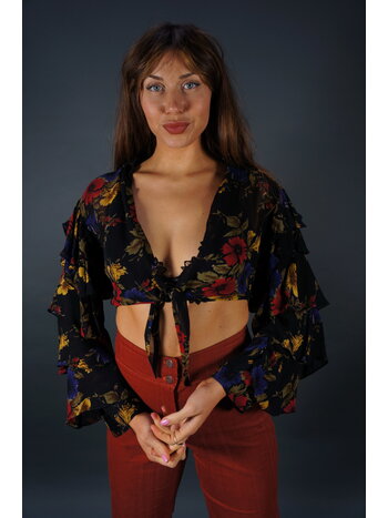 Junior Gaultier Crop Blouse